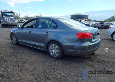 2012 Volkswagen Jetta 2.5L Se из США, поврежденный, VIN 3VWDX7AJ2CM420502